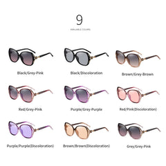 2021 Luxury Women Polarized Sunglasses Latest Lady's  UV400 Protection Crystal Feminin Cool Sun Glasses Diamond Vintage Gafas