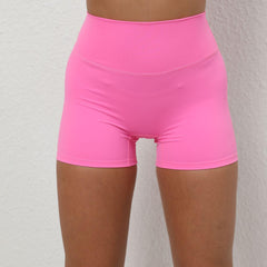 Pleated Peach Hip Raise Fitness Tight High Waist Running Quick-drying Yoga Pants