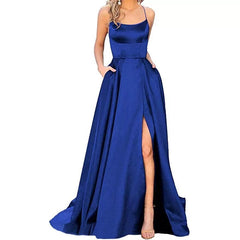 Amazon Europe and America Cross-Border Bridesmaid Dress Long Skirt Slim Fit Off-Shoulder Bridesmaid Evening Gown