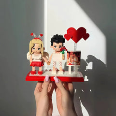 LoveBricks Couple - Custom Creator Brick Figures for Couple 3D